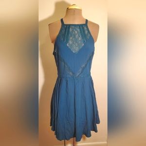 Kendall & Kylie Green-Blue Dress